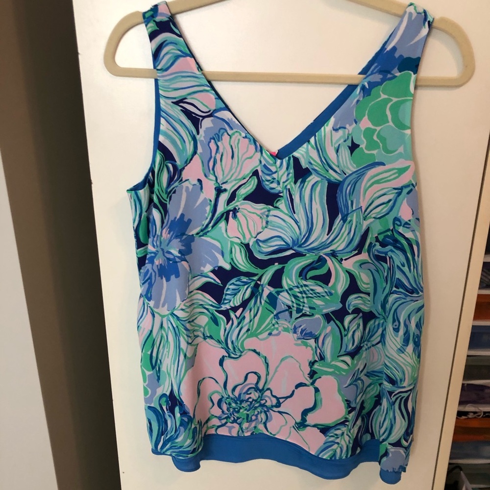 EUC Lilly Pulitzer Florin Top